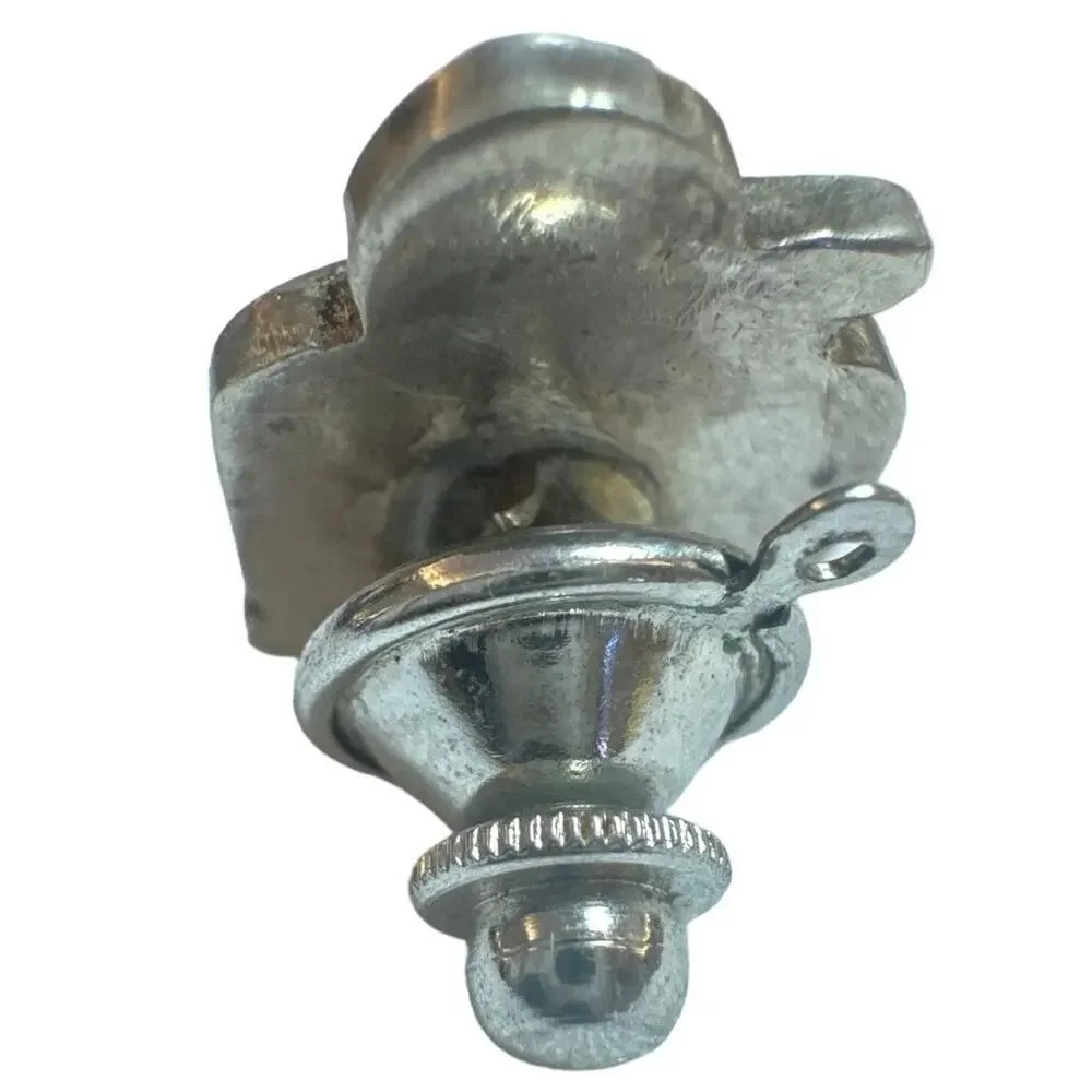 Vintage Sterling Artist Signed Native American Zuni Thunderbird Pin - Picture 2 of 5